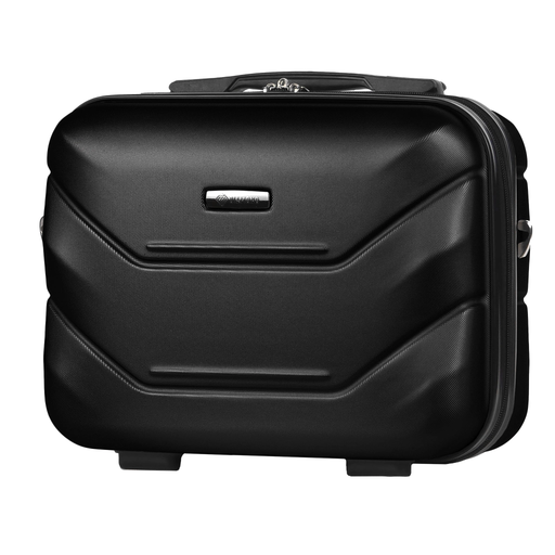 Kuferek Podróżny Na Kosmetyki z ABS-u Czarny