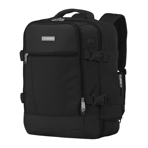 Plecak Podróżny Do Samolotu 2w1 Kabinowy B604 Czarny