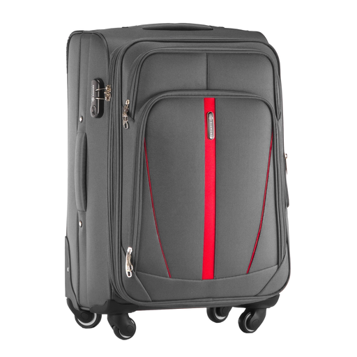 Walizka Średnia Miękka z Codury Szara