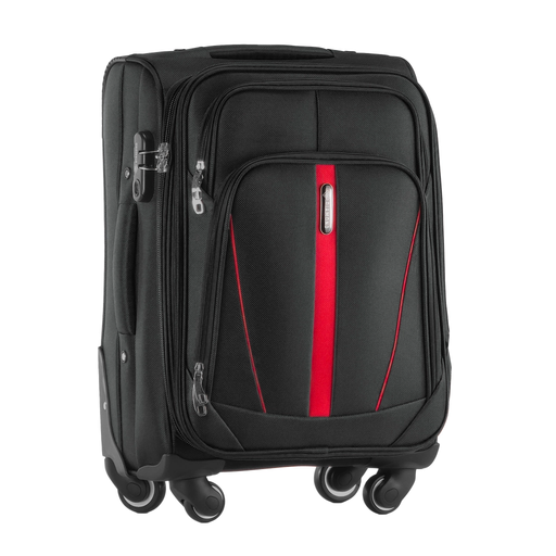 Walizka Kabinowa Miękka z Codury Czarna