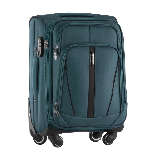 Walizka Kabinowa Miękka z Codury Zielona