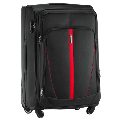 Walizka Duża Miękka z Codury Czarna