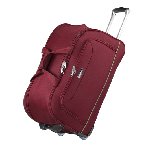 Torba Podróżna Średnia Na Kółkach Czerwona