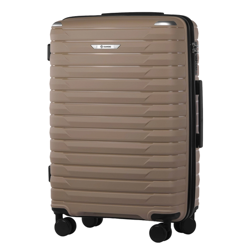 Walizka Średnia z Polipropylenu Beżowa