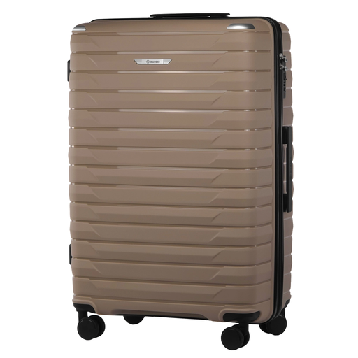 Walizka Duża z Polipropylenu Beżowa